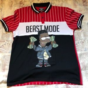 FRPLY Bart Simpson Beast Mode Polo 2XL